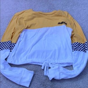 hollister cropped long sleeve